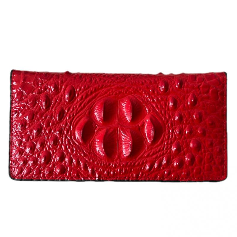 Crocodile Pattern Wallet Clutch Bag for Men