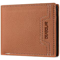 Men's PU Leather Business Wallet Card Holder