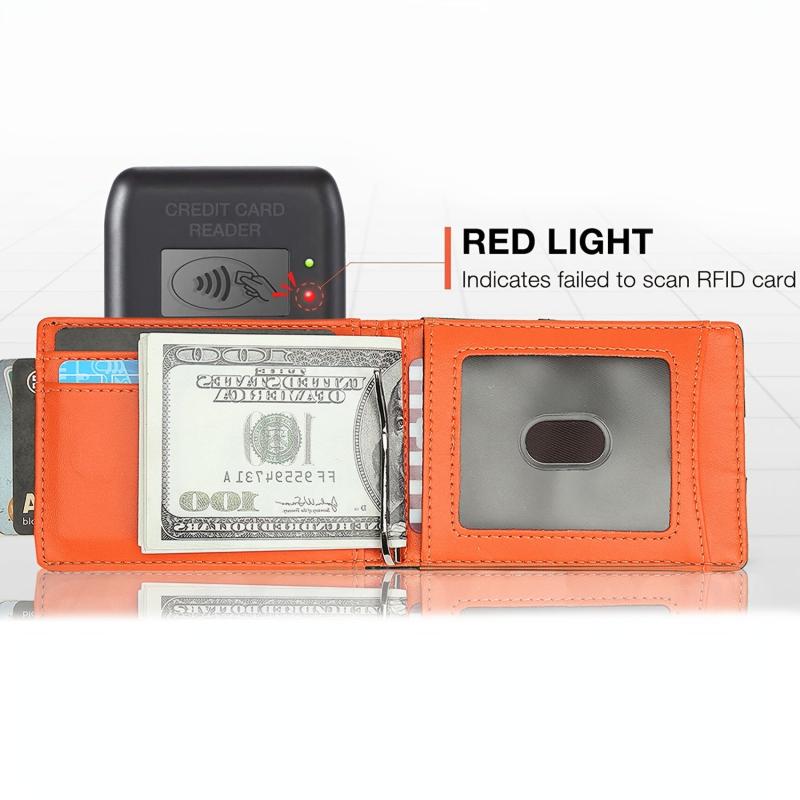 Men's Carbon Fiber PU Leather Wallet