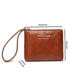 PU Leather Credit Card Wallet Mini Coin Purse Small Wallet