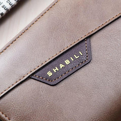 Men's Business Long Zipper Wallet Large Capacity Card Holder Clutch Bag
