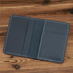 Vintage Leather Credit Card Holder Small Wallet Money Bag ID Card Case