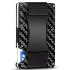 Men's Slim RFID Blocking Aluminum Card Holder Wallet