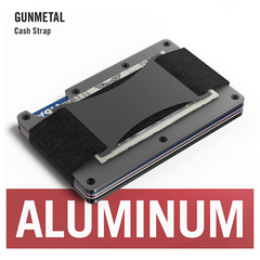 Men's Slim RFID Blocking Aluminum Card Holder Wallet