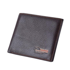 Men Leather Bifold Wallet Card Holder Purse