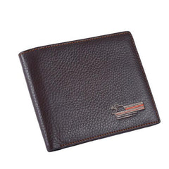 Men Leather Bifold Wallet Card Holder Purse