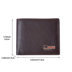 Men Leather Bifold Wallet Card Holder Purse