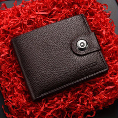 Men's PU Leather Wallet with Card Holder