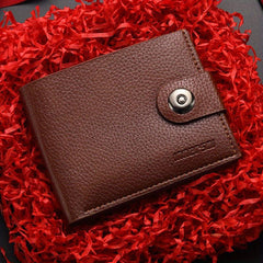 Men's PU Leather Wallet with Card Holder