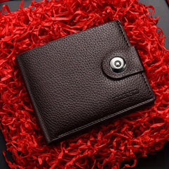 Men's PU Leather Wallet with Card Holder