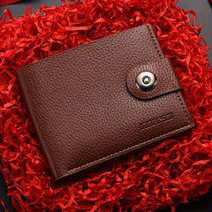 Men's PU Leather Wallet with Card Holder