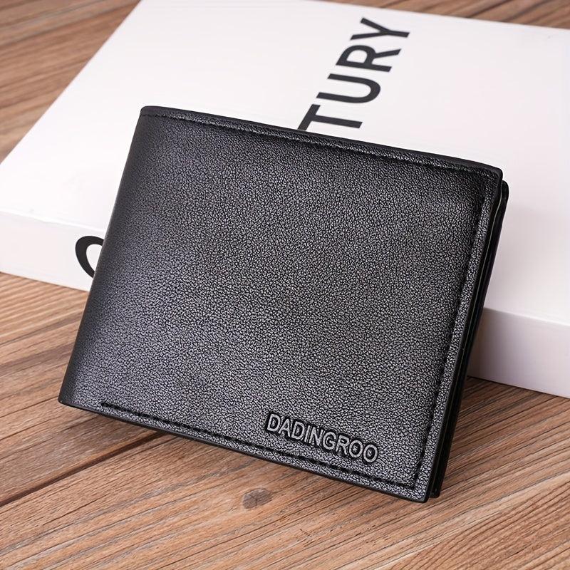 Men's Wallet With Card Short Wallet Multiple Card Slots Wallet For Men Card Bag
