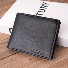 Men's Wallet With Card Short Wallet Multiple Card Slots Wallet For Men Card Bag
