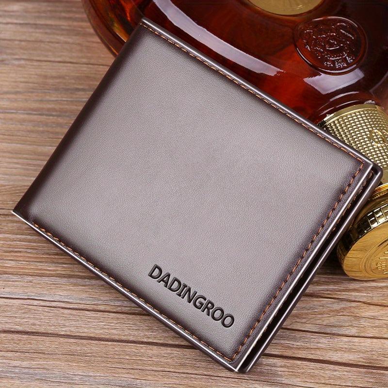 Men's Wallet With Card Short Wallet Multiple Card Slots Wallet For Men Card Bag