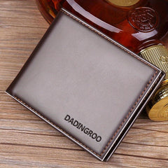 Men's Wallet With Card Short Wallet Multiple Card Slots Wallet For Men Card Bag