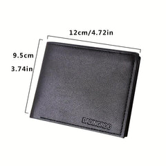 Men's Wallet With Card Short Wallet Multiple Card Slots Wallet For Men Card Bag