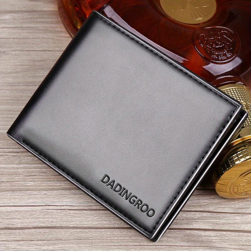Men's Wallet With Card Short Wallet Multiple Card Slots Wallet For Men Card Bag