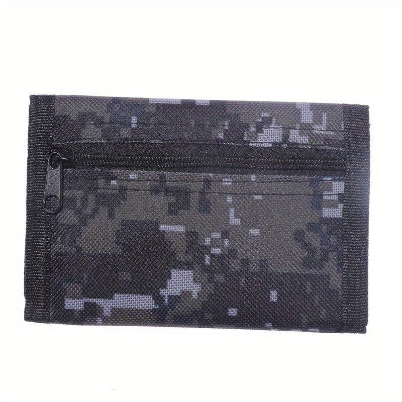 Men's Short Camouflage Wallet Card Holder