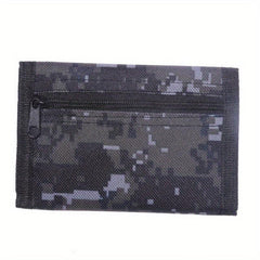 Men's Short Camouflage Wallet Card Holder