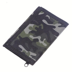 Men's Short Camouflage Wallet Card Holder