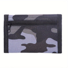 Men's Short Camouflage Wallet Card Holder