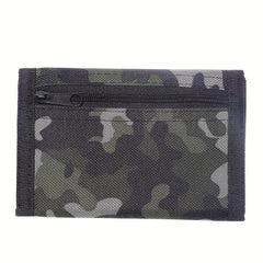 Men's Short Camouflage Wallet Card Holder
