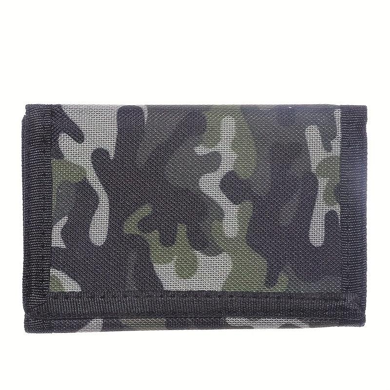 Men's Short Camouflage Wallet Card Holder