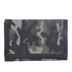 Men's Short Camouflage Wallet Card Holder