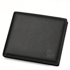 Men's Casual PU Leather Bifold Wallet