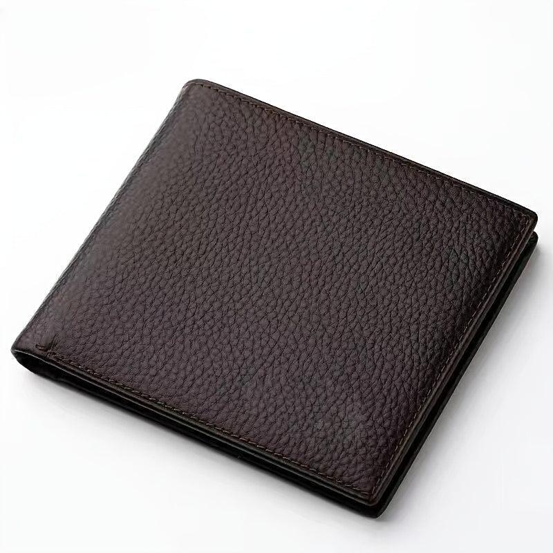 Men's Casual PU Leather Bifold Wallet