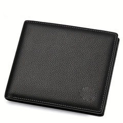 Men's Casual PU Leather Bifold Wallet