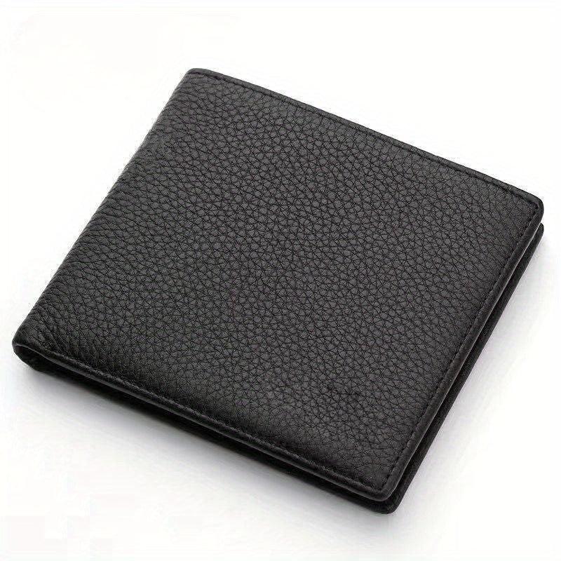 Men's Casual PU Leather Bifold Wallet