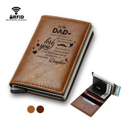 Engraved RFID Blocking Money Clip for Papa