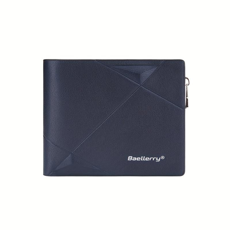 Short Wallet Zipper Card Coin Purse PU Leather Men Women Card Case