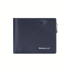 Short Wallet Zipper Card Coin Purse PU Leather Men Women Card Case
