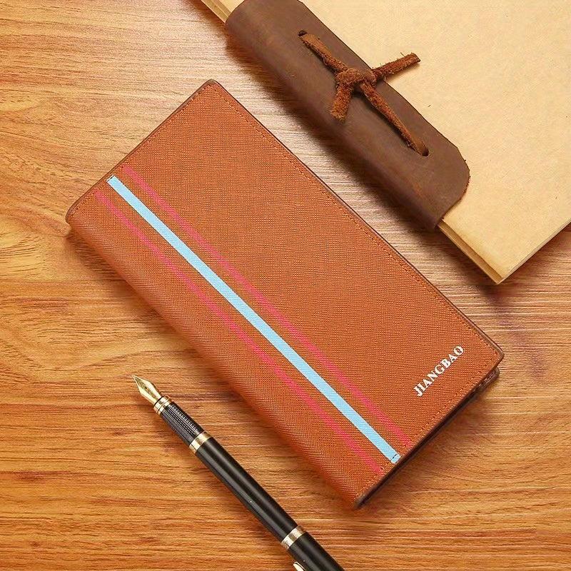 Men's Business Long Wallet With Card Slots