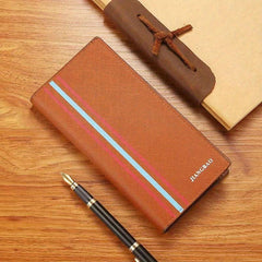 Men's Business Long Wallet With Card Slots