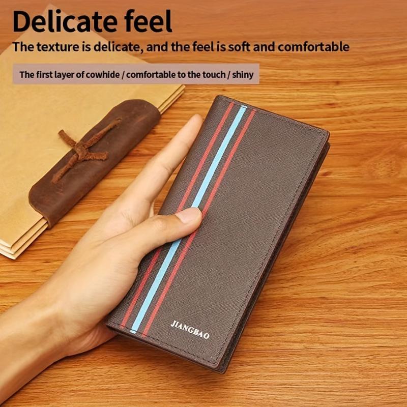 Men's Business Long Wallet With Card Slots