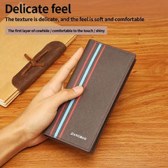 Men's Business Long Wallet With Card Slots