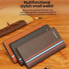 Men's Business Long Wallet With Card Slots