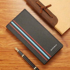 Men's Business Long Wallet With Card Slots
