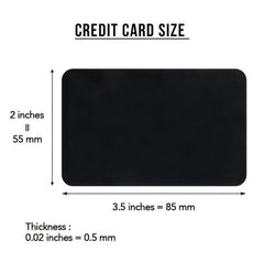 Alloy Card Postcard Christmas Gift For Husband