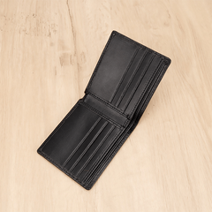 Sheepskin Woven Wallet with Card Slots