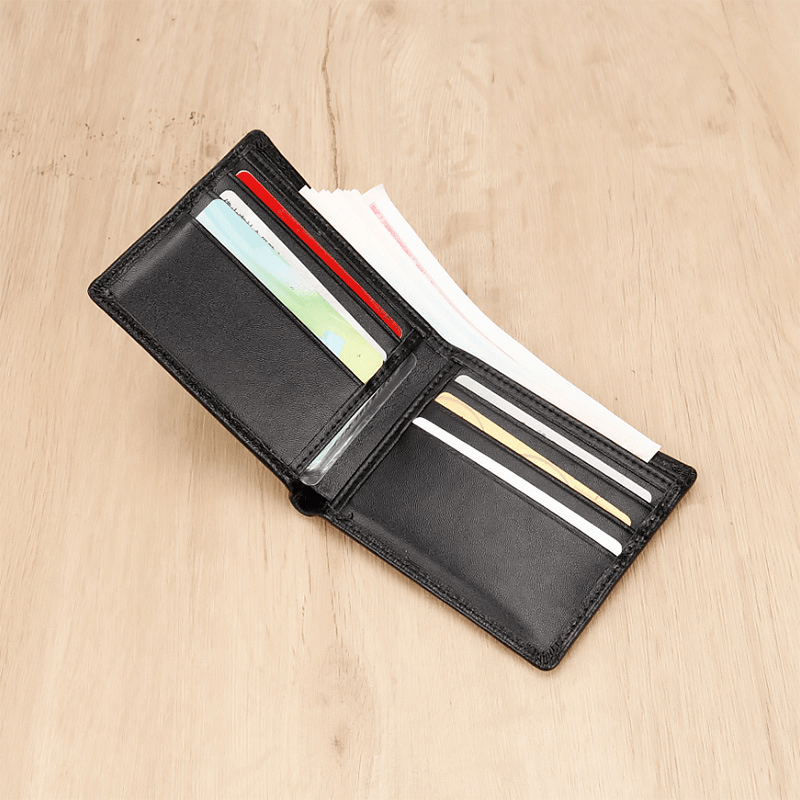 Sheepskin Woven Wallet with Card Slots