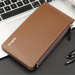 Men's Long Wallet Clutch Bag Organizer Coin Purse