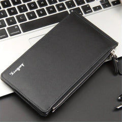 Men's Long Wallet Clutch Bag Organizer Coin Purse