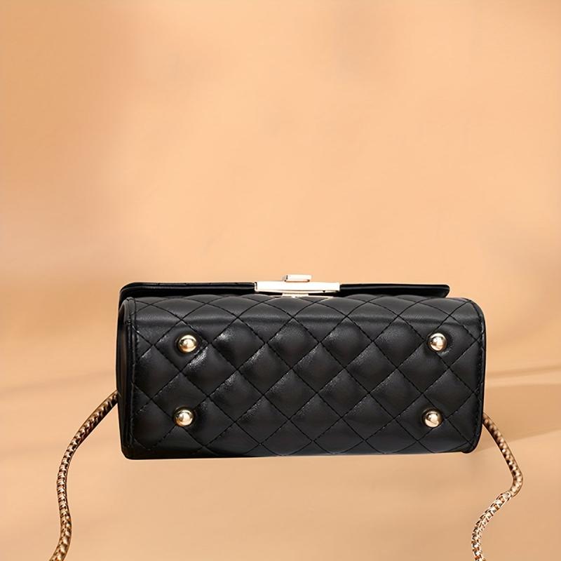 Fashionable Single Shoulder Bag Small Square Bag Chain Women's Bag