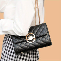 Fashionable Single Shoulder Bag Small Square Bag Chain Women's Bag