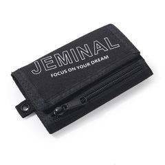 Student Canvas Wallet Chest Hanging Three fold Men's Sports Wallet