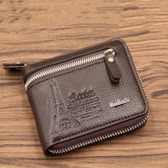 Men's Short Retro Wallet Driver's Bag Card Holder Coin Purse Gift